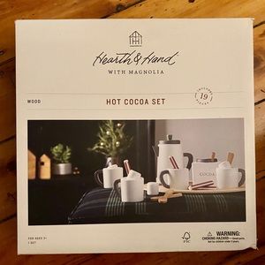 hearth and hand wooden tea set